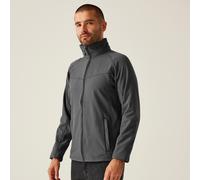 Grey male S Regatta Professional Men's Waterproof Uproar Softshell Jacket Grey, Size: S