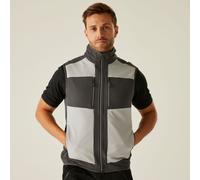 Regatta Professional Men's E-volve 2 Layer Softshell Bodywarmer Mineral Grey Ash, Size: XS