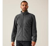 Regatta Thor 300 Seal Grey Men's Full-zip Quick-dry Anti-pill Fleece #TRF581