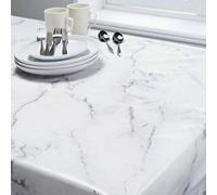 Grey Marble Print Wipeable Tablecloth Water Resistant Table Cover Rectangular Tablecloth