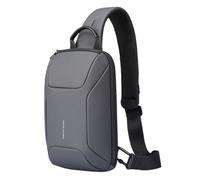 (Grey) MARK RYDEN MR707 Men Chest Bag Waterproof Oxford Fabric RFID Blocking Anti Theft Crossbody Bag