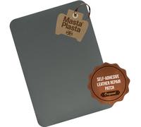 (Grey) MastaPlasta Self-Adhesive Premium Leather Repair Patch Instant Upholstery Quality Patch for Sofas, Car Interiors, Ba
