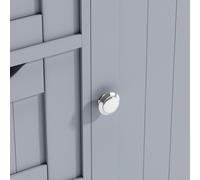 (GREY) mcc direct Bathroom Cabinet with 3 Drawers Dakota