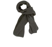 Grey Men Scarf Women Warm Autumn and Winter Scarf, Unisex Pure Color Winter NeckWarm Knitting Scarf Large Soft Thick Scarves for Women Men Chunky Knit Warm Fleece Lined Scarf Thermal Neck Warmer
