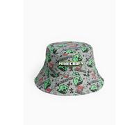 Grey Minecraft Print Bucket Hat 6-9 years