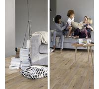 Grey Modern Concrete Effect Anti-Slip Vinyl Flooring For Kitchen, Bathroom, 2.9mm Thick Vinyl Sheet-1M(3'3") X 3M(9'9")-3M²