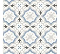 Grey Modern Designer Effect Anti-Slip Vinyl Flooring For Home, Shops, Offices, 2.0mm Thick Vinyl Sheet-6M(19'8") X 2M(6'6")-12M²