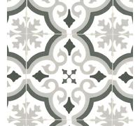 Grey Modern Designer Effect Anti-Slip Vinyl Flooring For Kitchen, Bathroom, 2.8mm Thick Vinyl Sheet-7M(23') X 4M(13'1")-28M²