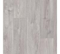 Grey Modern Wood Effect Anti-Slip Vinyl Flooring For Home, Shops, Offices, 2.0mm Thick Vinyl Sheet-2M(6'6") X 3M(9'9")-6M²