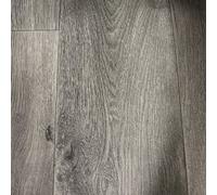 Grey Modern Wood Effect Anti-Slip Vinyl Flooring For Home, Shops, Offices, 3.8mm Thick Vinyl Sheet-1M(3'3") X 2M(6'6")-2M²