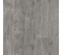 Grey Modern Wood Effect Anti-Slip Vinyl Flooring For Home, Shops, Offices,4.0mm Thick Vinyl Sheet-1M(3'3") X 4M(13'1")-4M²