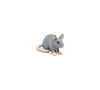 Grey Mouse and Its House Figurine Toy, Wild Life Collection, Kids Ages 3+ | A small rodent with its own miniature shelter | hand-painted | a piece to collect | original gift idea for the whole family