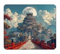 Grey Mouse Mat 250x200mm, Small Mouse Pad Architecture Waterproof Gaming Mousepad, Mini Desk Mat with Anti-Slip Base, Stitched Edges Mousepad, Keyboard, Mousemats for Desk, Gifts for Women A-6892