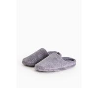 Grey Mule Memory Foam Slippers M