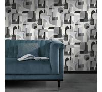Erismann Fragment Modern Geometric Vinyl Wallpaper