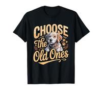 Grey Muzzle Dog Mom Adopt Senior Rescue Women Adoption Old T-Shirt