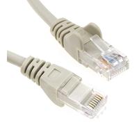 Grey Network Ethernet RJ45 Cat5E-CCA UTP PATCH 26AWG Cable Lead 3m