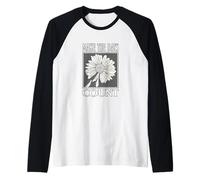 Grey No Bad Days Monochrome Color Graphic Raglan Baseball Tee