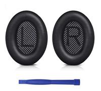 (Grey, One size) 1 Pair Professional Replacement Ear Pads Cushions, Earpads Compatible With Bose Quietcomfort 35 (Bose Qc35) And Quiet Comfort 35 Ii (Bose Qc35 Ii) Ove