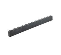 (Grey, Pack of 10) Nicoman Scallop Garden Edging Border