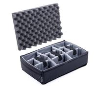 Grey Padded Dividers & Lid Foam for The Pelican 1485 Air case.