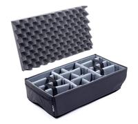 Grey Padded Dividers & Lid Foam for The Pelican 1556 Air case.