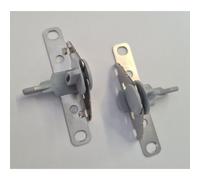 (Grey) Pair INDAUX Supra Metal Drawer Side Front Fixing