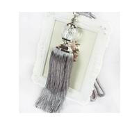 (Grey (Pair)) Luxury Backs Curtain Holdbacks Rope Tie Binding Tassel Buckle Window Cloth Decor