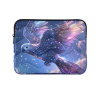 Grey Parrot Starry Night Blue Laptop Sleeve Case 15-16 Inch Cool Sleeve for Laptops for Laptop Computer