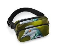 Grey Pigeon Fanny Pack with Multiple Pockets, Personalized Waist Bag with Zipper, Multifunctional Bum Bags for Travel, Belt Bag with Adjustable Strap, Crossbody Bags