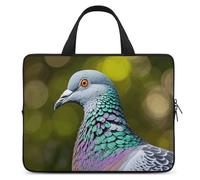 Grey Pigeon Laptop Case Sleeve 17inch Business Travel Protective Computer Carrying Cover Briefcase Handbags for Laptop Or Tablet