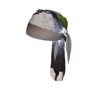 Grey Pigeon Print Cycling Cap Breathable Headwear