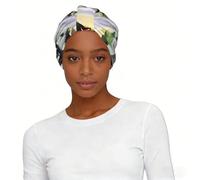 Grey Pigeon print Print Stretch Cycling Cap
