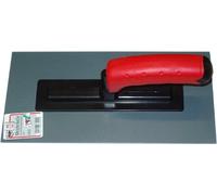 Grey plastic 140mmx280mm rendering / plastering trowel with soft handle Smooth finish