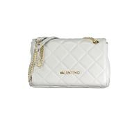 Grey Polyethylene Shoulder Bag with Contrast Details, female, Valentino by Mario Valentino, Shoulder Bags, Gray, ONE SIZE, Bags ONE SIZE