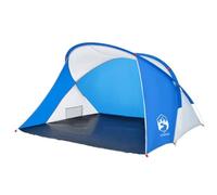 Grey Pop-up Beach Tent for 2 Persons, Waterproof PU Coated Polyester