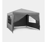 Grey Pop-up Gazebo Set 3m x 3m