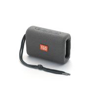 (Grey) Portable Bluetooth Speaker Wireless Hi-Fi Bass Subwoofer Waterproof Outdoor Boombox Stereo Loudspeaker Mini Speaker