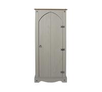Corona Grey Vestry Cupboard, Grey