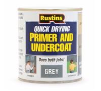 Rustins GYPU1000 Quick Dry Primer & Undercoat Grey 1 Litre