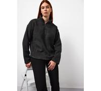 Grey Quarter Zip Borg Fleece Jumper S