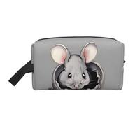 Grey Rat Large Capacity Travel Toiletry Bag for Organizing Toiletries and Small Items Suitable for Travel Daily and Gym
