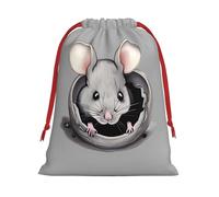 Grey rat M Patterned Gift Bags - Add a touch of formality to weddings, Christmas, birthdays, and anniversaries - (S - L)