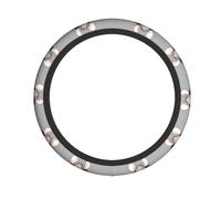 Grey rat Printed elastic steering wheel cover Durable, soft and thick, suitable for cars, SUVs and trucks, etc.