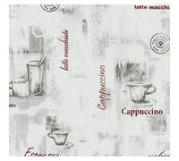 Erismann Easy Wall Coffee Cup Red & Grey Wallpaper 13382-20