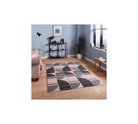 (Grey/Rose, 80 x 150 Cm) Think Rugs Pembroke HB33 Rug