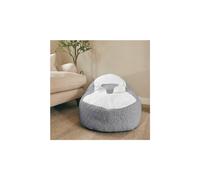 (Grey) rucomfy Snug Gaga Baby Bean Bag - Soft & Supportive Newborn Seat