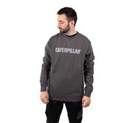 Caterpillar Midweight Crewneck Sweatshirt Size Sml Grey 40684-76000-03