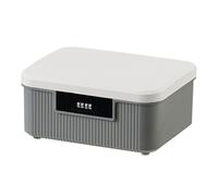 (grey) Safety Of Items With Safe Box Equipped With Password Lock Made With
