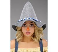 Grey Scarecrow Hat Adut Size Fancy Dress Wizard of Oz Fairytale Mens Womens